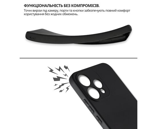 Чохол до мобільного телефона BeCover Oppo Reno15 5G Black (715057), зображення 6
