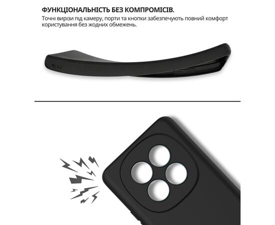 Чохол до мобільного телефона BeCover Poco M8 Black (715055), зображення 6