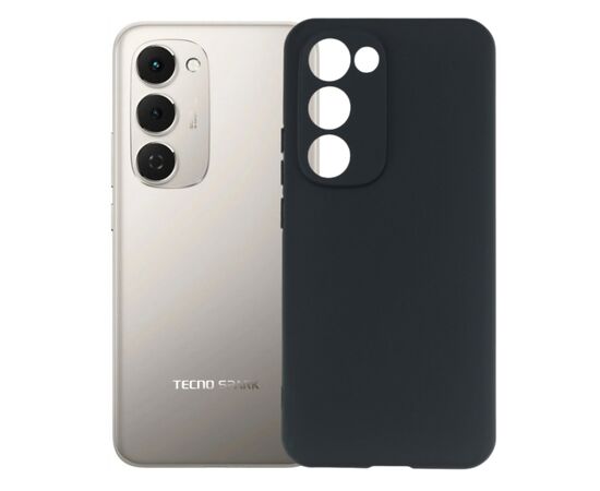Чохол до мобільного телефона BeCover Tecno Spark 40 Pro Plus (KM7) Black (715043), зображення 2