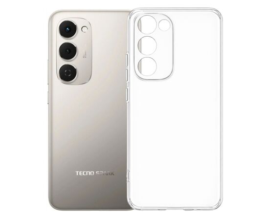 Чохол до мобільного телефона BeCover Tecno Spark 40 Pro Plus (KM7) Transparancy (715044), зображення 2