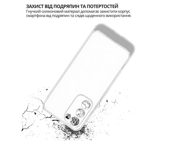 Чохол до мобільного телефона BeCover Tecno Spark 40 Pro Plus (KM7) Transparancy (715044), зображення 5