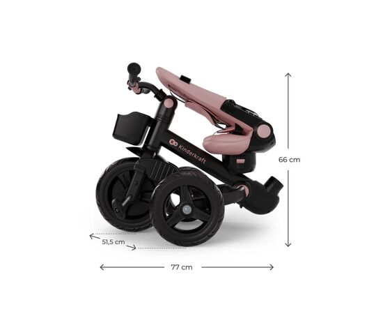 Дитячий велосипед Kinderkraft Aveo 2 Plus Pink (KRAVEO02PNK0000) (5902533929467), зображення 8