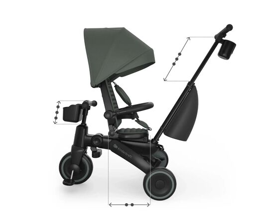 Дитячий велосипед Kinderkraft Jazz 3 Green (KRJAZZ03GRE0000) (5902533929993), зображення 11