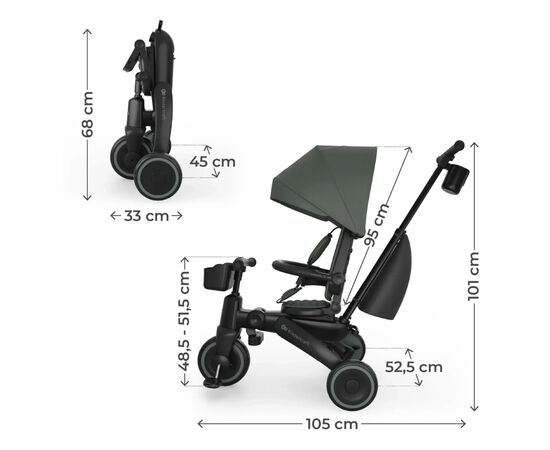 Дитячий велосипед Kinderkraft Jazz 3 Green (KRJAZZ03GRE0000) (5902533929993), зображення 12