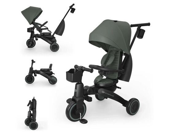 Дитячий велосипед Kinderkraft Jazz 3 Green (KRJAZZ03GRE0000) (5902533929993)
