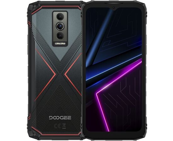 Мобильный телефон Doogee Blade10 Pro Energy 6/256GB Black Red (6923740271360)