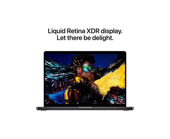 Ноутбук Apple MacBook Pro 16 A3429 M5 Max Space Black (MGEE4UA/A), зображення 6