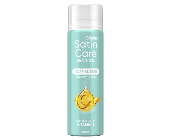 Гель для бритья Satin Care Витамин Е 200 мл (8006530148108), изображение 2