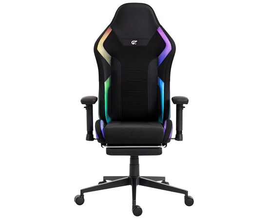 Кресло игровое GT Racer X-2403 Black (X-2403 Black RGB), изображение 3