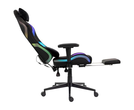 Кресло игровое GT Racer X-2403 Black (X-2403 Black RGB), изображение 8