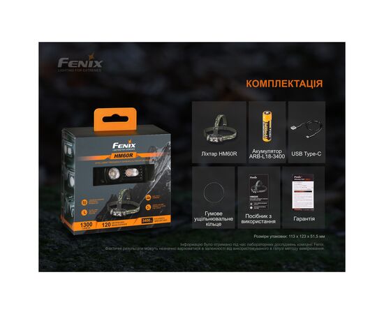 Фонарь Fenix HM60Rcamo, изображение 12
