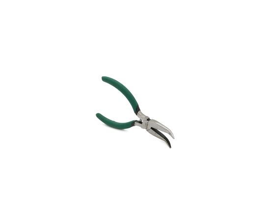 Плоскогубцы Voltronic круглогубцы изогнутые, зеленые ручки, 135х32, Q30 (YT-CD135х32), изображение 3