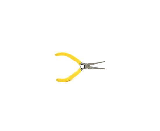 Плоскогубцы Voltronic круглогубцы, желтая ручка, 125мм, 55гр (YT-MYTEC125R), изображение 2