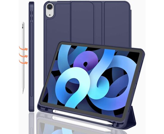 Чехол для планшета BeCover Tri Fold Soft TPU Apple iPad Air 11" M4 2026 Deep Blue (715230), изображение 2