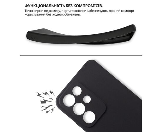Чохол до мобільного телефона BeCover Realme C85 5G Black (715039), зображення 5
