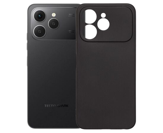 Чохол до мобільного телефона BeCover Tecno Spark 40 4G (KM5) Black (715061), зображення 2