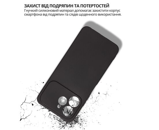 Чохол до мобільного телефона BeCover Tecno Spark 40 4G (KM5) Black (715061), зображення 5