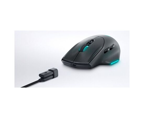 Мишка Dell Alienware AW620M Wireless Dark Side of the Moon (545-BBFB), зображення 3