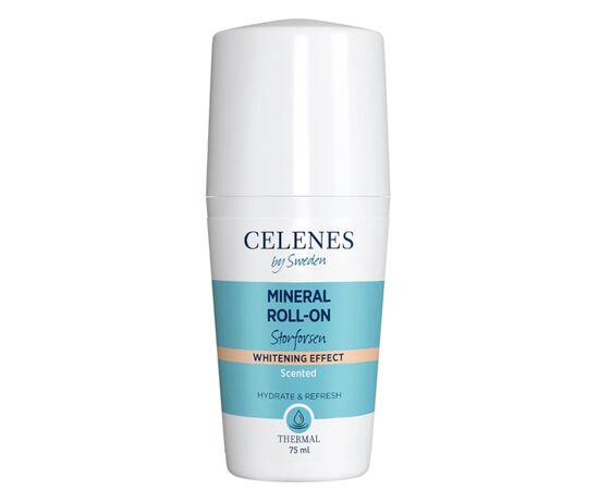 Дезодорант Celenes Thermal Roll-On 2 In 1 Whitening Storforsen С эффектом осветления 75 мл (7350104249892)