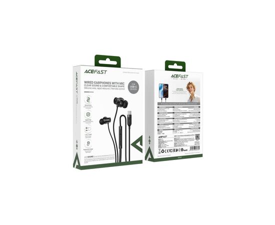 Навушники Acefast L10 USB-C Black (6974316285335), зображення 4