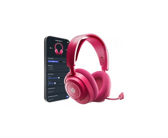 Наушники SteelSeries Arctis Nova 7X Gen 2 Wireless Magenta (61760), изображение 6