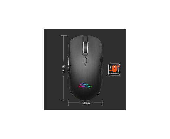 Мишка Media-Tech MT1124 Wireless Black (MT1124), зображення 11