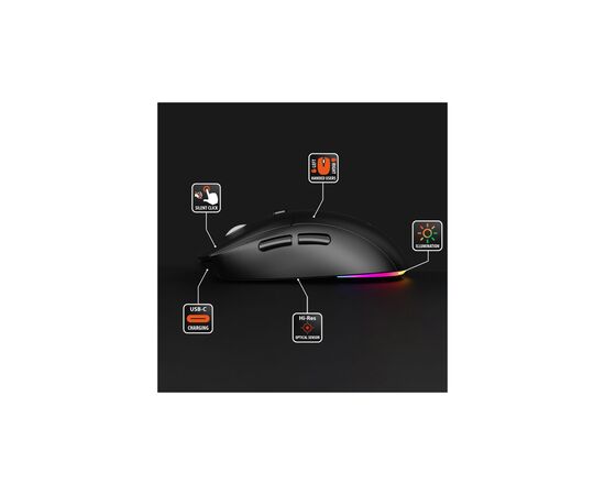 Мишка Media-Tech MT1124 Wireless Black (MT1124), зображення 8