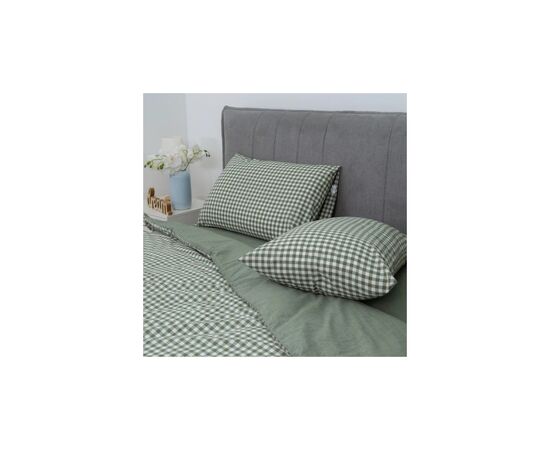 Постельное белье Viluta 14 Wash Вареный хлопок геометрия (50 х 70 - 2 шт) Евро (14_Wash_Printed_ev), изображение 8