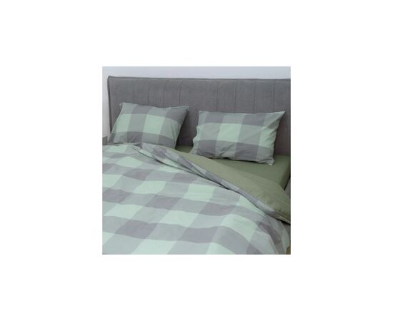 Постельное белье Viluta 15 Wash Вареный хлопок геометрия (50 х 70 - 2 шт) Евро (15_Wash_Printed_ev), изображение 3
