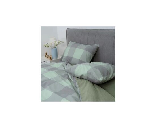 Постельное белье Viluta 15 Wash Вареный хлопок геометрия (50 х 70 - 2 шт) Евро (15_Wash_Printed_ev), изображение 9