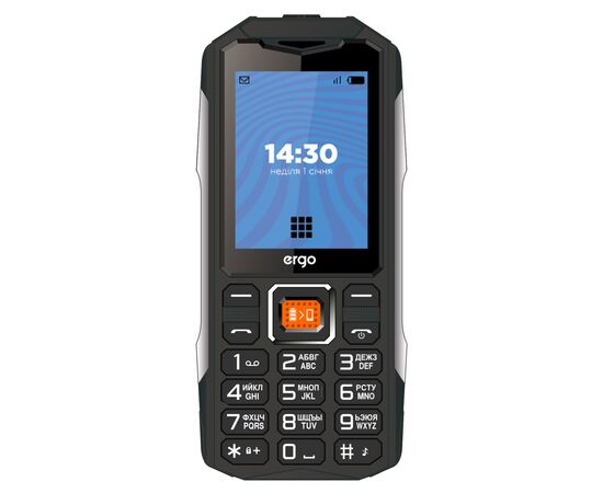 Мобільний телефон Ergo E242 Black, зображення 2