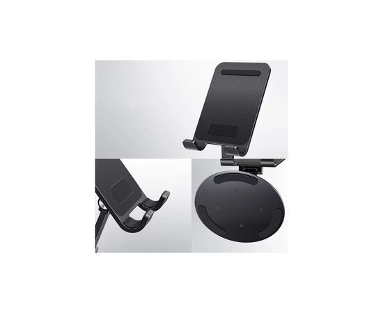 Подставка для планшета и телефона LP805 Swivel & Foldable Multi-Angle Phone Stand Black Ugreen (35152), изображение 3