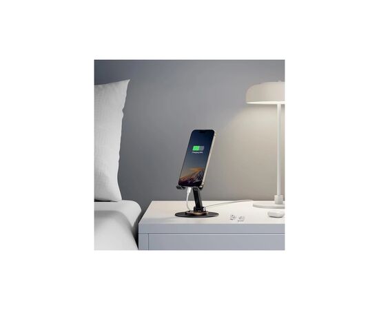 Подставка для планшета и телефона LP805 Swivel & Foldable Multi-Angle Phone Stand Black Ugreen (35152), изображение 5