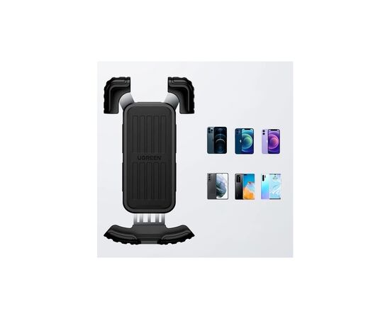 Держатель для смартфонов Ugreen LP494 Bike Phone Mount Black (60548), изображение 3