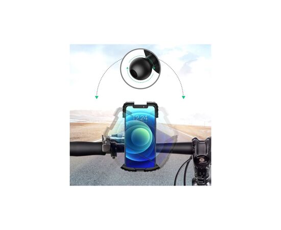 Держатель для смартфонов Ugreen LP494 Bike Phone Mount Black (60548), изображение 4