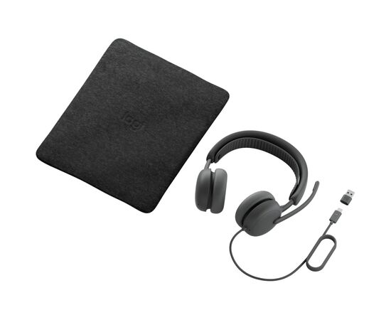 Наушники Logitech Zone Wired 2 for Business USB Graphite (981-001618), изображение 5
