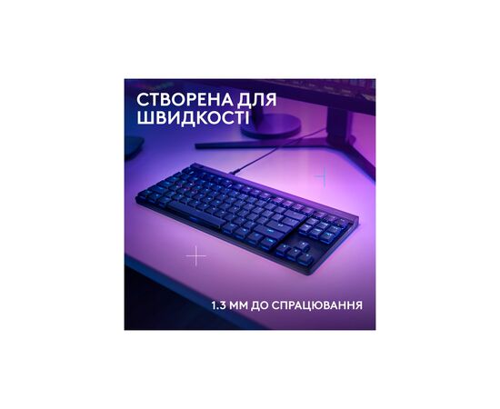 Клавиатура Logitech G515 TKL Cored GL Tactile RGB USB UA Black (920-014133), изображение 3