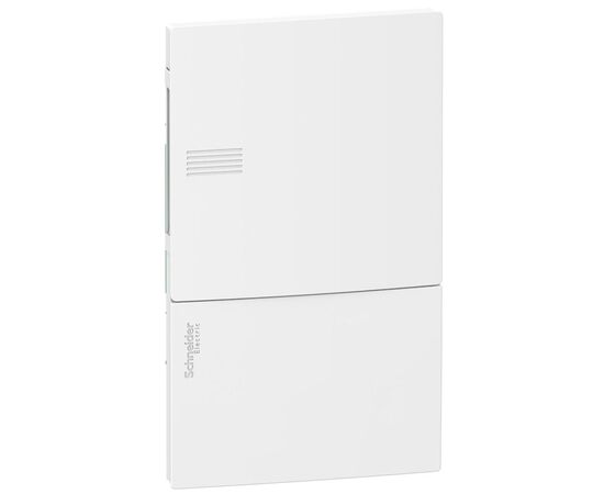 Розподільний щит Schneider Electric Mini Pragma 1ряд/4 модуля, внутрішній, димчасті двері (MIP22104)