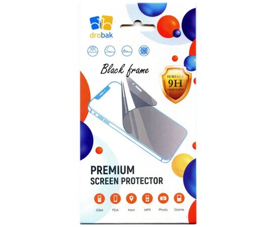 Стекло защитное Drobak Xiaomi Redmi Note 15 Pro 5G Black (333380)