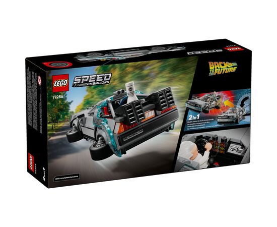 Конструктор LEGO Speed Champions Оборот из фильма «Назад в будущее» (77256), изображение 7