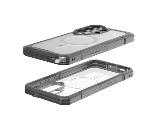 Чохол до мобільного телефона UAG Samsung Galaxy S26 Ultra Trooper with Magnet clear/ash (214516114G31), зображення 10