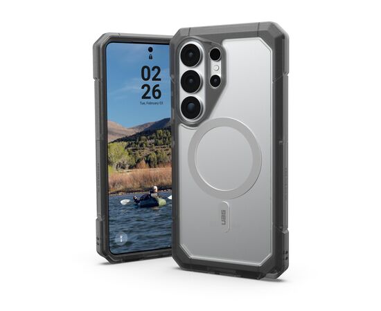 Чохол до мобільного телефона UAG Samsung Galaxy S26 Ultra Trooper with Magnet clear/ash (214516114G31), зображення 11
