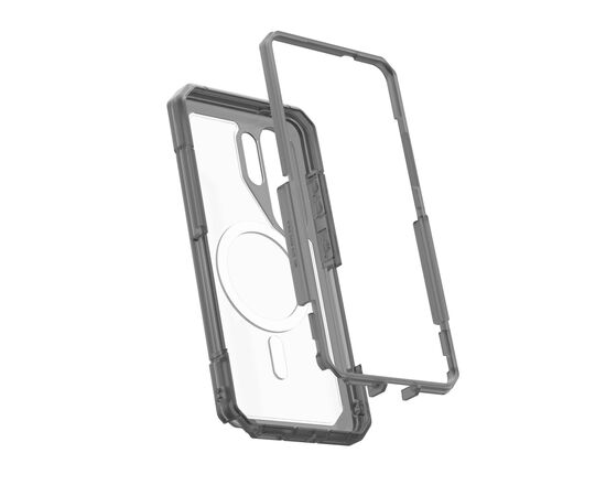 Чохол до мобільного телефона UAG Samsung Galaxy S26 Ultra Trooper with Magnet clear/ash (214516114G31), зображення 12