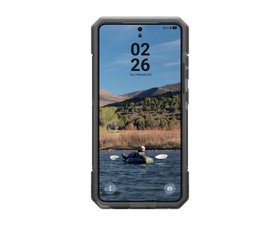 Чохол до мобільного телефона UAG Samsung Galaxy S26 Ultra Trooper with Magnet clear/ash (214516114G31), зображення 5