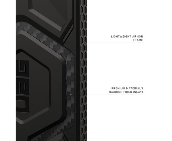 Чехол для мобильного телефона UAG Samsung Galaxy S26 Monarch Pro with Magnet carbon fiber (214515114242), изображение 4