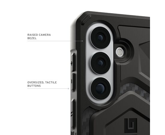 Чехол для мобильного телефона UAG Samsung Galaxy S26 Monarch Pro with Magnet carbon fiber (214515114242), изображение 6