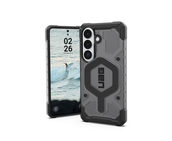 Чехол для мобильного телефона UAG Samsung Galaxy S26 Pathfinder Clear with Magnet ash/black (214528113140), изображение 2