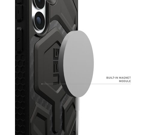 Чехол для мобильного телефона UAG Samsung Galaxy S26+ Monarch Pro with Magnet carbon fiber (214514114242), изображение 2