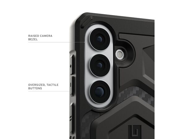Чехол для мобильного телефона UAG Samsung Galaxy S26+ Monarch Pro with Magnet carbon fiber (214514114242), изображение 6
