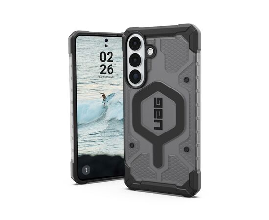 Чехол для мобильного телефона UAG Samsung Galaxy S26+ Pathfinder Clear with Magnet ash/black (214527113140), изображение 2
